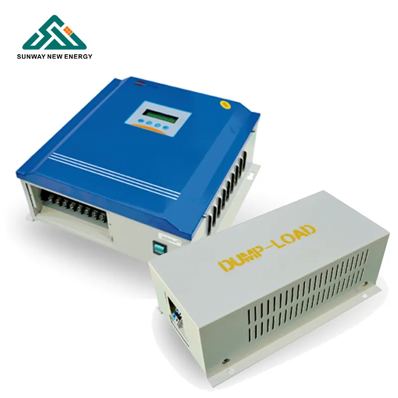 Controlador de carga solar híbrido eólico Generador de turbina eólica Sistema de energía 3kw Controlador de carga híbrido