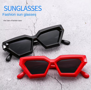 Nouvelles lunettes de soleil œil de chat noires rétro tendance, design de luxe, style Y2K, marque personnalisée, lunettes de soleil vintage pour femmes - Product Image 6