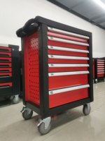 322 pièces ensembles d'outils en acier inoxydable robustes 7 tiroirs boîte à roulettes armoire à outils chariot chariot pour atelier de réparation automobile Support OEM
