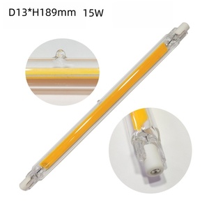 Haute luminosité gradation <span class=keywords><strong>R7S</strong></span> lampe à LED type de verre COB ampoule à insertion horizontale à double extrémité 78mm 118mm <span class=keywords><strong>189mm</strong></span> tube OEM ODM - Product Image 3