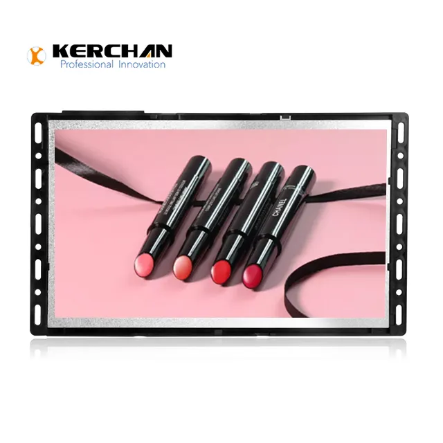 Kerchan digital signage media player with lcd ad display