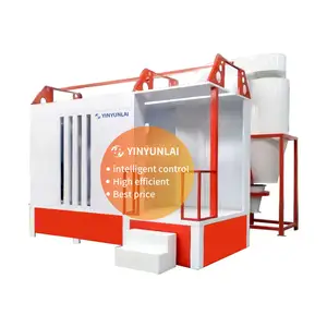 Quick Color Change Industrial Automatic Spraying Powder Coating Spray Booth