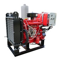 Ensemble moteur-pompe électrique haute pression 20 kW à démarrage électrique, refroidi par eau, avec roulement |   Lutte contre les incendies dans les petites communautés