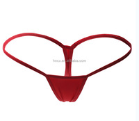 Cx6502 Culotte extensible taille basse en polyester pour femmes, nouveau design, string sexy et charmant avec motif tricoté solide