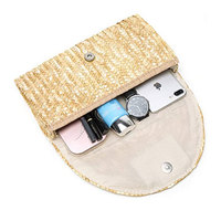 Groothandel Oem Hand Made Zomer Stro Handtas Strozak Meisjes Tote Stro Strandtas Met Lage Prijs