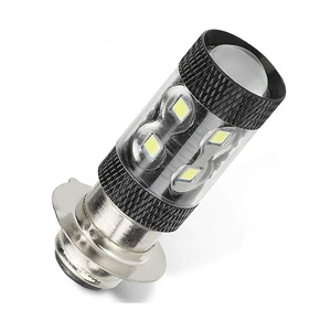 Pièces de moto 80W H6 Super <span class=keywords><strong>Blanc</strong></span> Brillant Ampoules de phares LED pour YAMAHA YFM350 200 <span class=keywords><strong>350</strong></span> 400 450 660 700 <span class=keywords><strong>Raptor</strong></span> Moto - Product Image 1