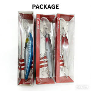 Señuelo de Pesca de 72.9g, Minnow Artificial para Pesca de Arrastre, Jerkbait Giratorio, Hundimiento, ABS, 160mm, Señuelo de Pesca de Profundidad para Lubina y Mero - Product Image 6