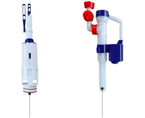 DOLOGI WC Sospeso <span class=keywords><strong>di</strong></span> Alta Qualità dal Design Moderno con Cassetta <span class=keywords><strong>di</strong></span> Scarico Nascosta, Doppio Scarico, Monoblocco, Raccordo a P e S, Garanzia <span class=keywords><strong>di</strong></span> 5 Anni - Product Image 3