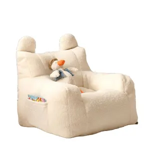 Cao cấp thoải mái Toddler phòng chờ trẻ em sofa với thực hiện xử lý và túi bên