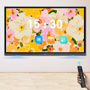 Tableau blanc interactif numérique 4K 55/65/75 pouces OEM ODM 40 points tactiles, tableau blanc intelligent IFPD AIO pour l'enseignement en classe - Product Image 3