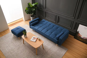 Sofá Seccional de Tela Versátil y Ajustable con Función de Cama y Sofá Transformable para Sala de Estar - Product Image 6