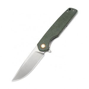 Couteau pliant Lame D2 Manche Mikata et fibre de carbone Couteaux de poche pour l'extérieur Camping Chasse Survie Outils EDC - Product Image 4