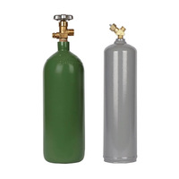 Kit industriel pour bouteilles d'oxygène de 4 L et d'acétylène de 2 L pour le soudage et la découpe, poids de 48 kg