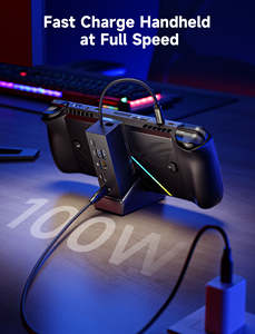 Station d'accueil JSAUX 6 en 1 ROG Ally X Accessoires Noir pour console de jeu - Product Image 3