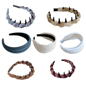 Diadema de lujo ligero de alta gama coreana YAOYU Summer <span class=keywords><strong>Wave</strong></span> Point para mujer, ideal para el día a día y la limpieza facial. - Product Image 4