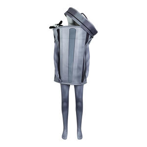 2025 NUEVO ESTILO ÚNICO Onesie mono mascota disfraz juego-estilo cubo de basura Halloween Cosplay traje - Product Image 5