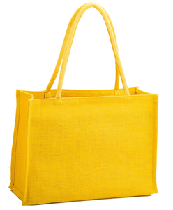 Factory Wholesale Custom Logo Eco Reusable <b>Large</b> PE Burlap Jute Tote <b>Bag</b> for Wedding <b>Gift</b> Beach Women Grocery Shopping Handbag - Product Image 4