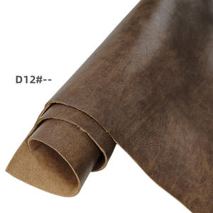 Cuir de cheval fou rétro vintage de peau de vache pleine fleur véritable artisanat en cuir pour ceinture et literie fournisseur de peau de vache - Product Image 4