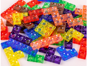 Blocs de construction en cristal Puzzle éducation précoce Montessori en bois 3D Puzzle jouet pour enfants jouets éducatifs - Product Image 5