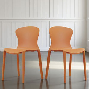 Contemporary PP Plastic <b>Chair</b> Lightweight Stackable <b>Dining</b> <b>Chair</b> for Commercial Use - Product Image 3