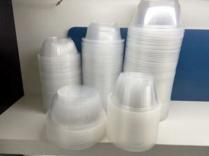 PP 일회용 투명 플라스틱 그릇 10oz,16oz,24oz 식품 등급 그릇 디저트 과일 24oz/700ml 식품 등급 그릇 디저트 과일 - Product Image 6