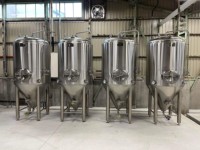 Cuve de Fermentation en Acier Inoxydable DYE 200L-20000L Capacité 500KG Équipement de Brassage
