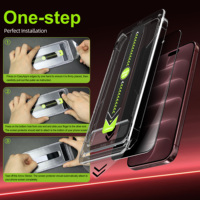 Protection d'Écran en Verre Trempé Anti-Espion XGorilla pour iPhone 17 Pro Max/16/15 13xr, Ultra-Mince HD, Anti-Poussière, Installation Facile