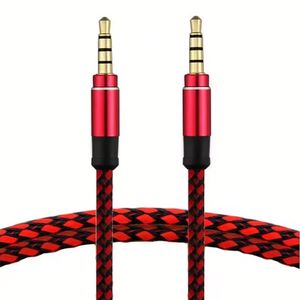 Cable de Audio AUX de Bajo Precio, Conector de 3.5mm, Cable AUX Estéreo Macho a Macho de 3.5 mm para Auriculares, Altavoces de Coche, Computadora - Product Image 1