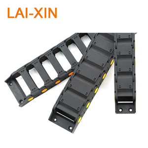 Cadena Portacables Flexible de Nylon Eléctrica, Interna, de 25 mm de Alto - Product Image 1