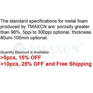 <span class=keywords><strong>TMAX</strong></span>-espuma de níquel de tamaño ajustable, materiales de electrodos de batería de litio - Product Image 3