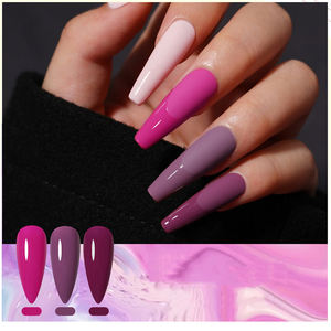 Kit de 48 Couleurs de <span class=keywords><strong>Vernis</strong></span> à Ongles en Gel Sans Hema Rose Violet <span class=keywords><strong>Vernis</strong></span> <span class=keywords><strong>Semi</strong></span>-<span class=keywords><strong>Permanent</strong></span> Kit UV LED Soak Off Gel pour <span class=keywords><strong>Manucure</strong></span> - Product Image 2