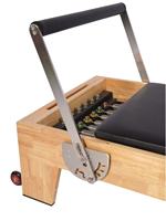Máquina de Pilates Reformer Comercial de Madera de Roble para Práctica de Pilates