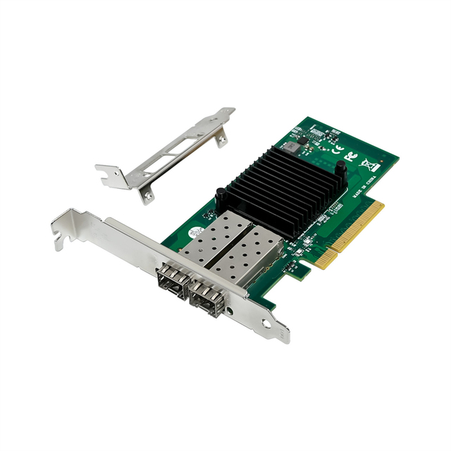 X520 DA2 Network Card server network card optical fiber X520-DA2 PCIe x8 dual optical ports 10G SFP+ 10G network card for server