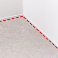 GORSEAL S306V 300ml Mastic acrylique peignable pour joints, fissures de plafond, espaces muraux, cadres de fenêtres et de portes, usage cuisine et salle de bain