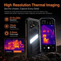 AGM X7 Pro |   Smartphone robuste à imagerie thermique |   Résolution thermique 512×384 |   6 Go + 256 Go |   Batterie 10000mAh |   IP68/IP69K eSIM