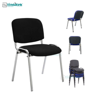Chaise d'école empilable économique FoShan pour hôtel, salle de formation, visiteur, bureau, conférence, salle d'attente, événements, salle de classe, étudiant