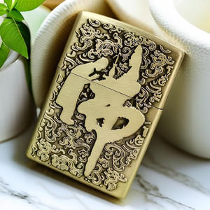 Briquet à kérosène portable créatif <span class=keywords><strong>LOL</strong></span> en métal, anti-vent, avec personnage gaufré Alliance Héroïque, cadeau original pour cigares et cigarettes - Product Image 6