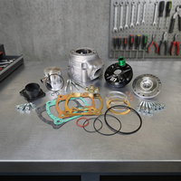 Nouvelle unité thermique complète 100cc 8.1 R-18 pour remplacement de carter moteur compatible Malossi C-One versions scooter Minarelli Piaggio