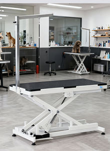 डीलक्स भारी शुल्क इलेक्ट्रिक उठाने वाले कुत्ते की मेज ऊंचाई समायोज्य विरोधी पर्ची टेबलटॉप अधिकतम 400lbs बड़े पालतू कुत्तों के लिए 400lbs - Product Image 6