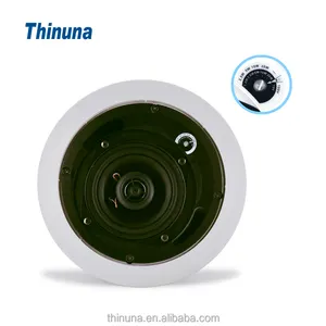 Thinuna Speaker MS-5CT/6CT 2 arah, pengeras suara langit-langit dapat disesuaikan alamat publik sistem suara musik 5 "Bass Coaxial Tweeter publik