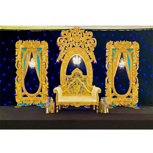 Marcos de Fondo para Escenarios de Boda de Estilo Moderno, Decoración Tradicional India para Bodas, a Precios Razonables - Product Image 1