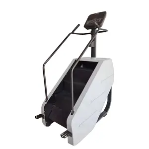 تمرين تمرين الدرج الرئيسي للصالة الرياضية تجريب اللياقة البدنية آلة Stairmaster مفرغة Stepmill مدرب سلم