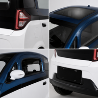 Voiture électrique miniature pour adultes LIMO X7 1500W 45km/h 4 roues, cabine fermée, pour usage quotidien, certifiée CEE, vente en gros