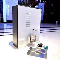 Ouvre-porte coulissant industriel automatique robuste 4000 kg avec commande par transducteur et moteur AC