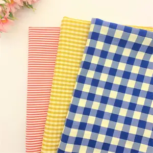 Piece Dyed Material Home Textile Cotton Plain Fabric For Sale from China