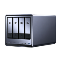 Original Nouveau Ugreen DXP6800 Plus NAS 6 baies, processeur Intel Gold 8505 5 cœurs, 8 Go de RAM DDR5, 1 * 2.5GbE, 2 * M.2 NVMe, 4K, sans disques