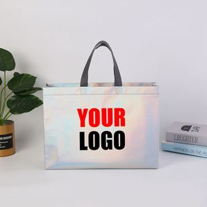 Bolsas de Regalo Metálicas Doradas de Alta Calidad, Recicladas, Laminadas y No Tejidas - Product Image 3