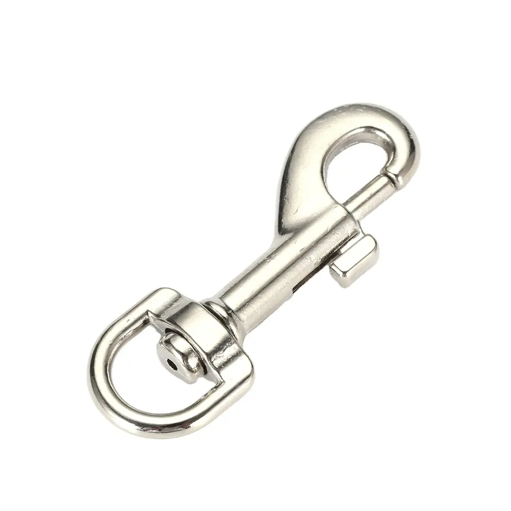 Hond Haak Voor Leash Swivel Bolt Snap Hook Carabiner Voor Hondenriem Zwart Haken Voor De Hond Kat Huisdier Riemen hanger