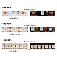 Bande LED RVB adressable étanche 12V OEM/ODM WS2815 DC12V pour éclairage de scène LED RVB