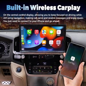 13.3" Touch Screen <b>Android</b> 13 Auto Car Radio Stereo Head Unit Wireless Carplay for TOYOTA LAND CRUISER LC200 2016-2021 LC300 - Product Image 2